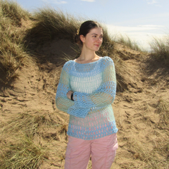 NEW! The FORGET-ME-NOT Crochet Jumper