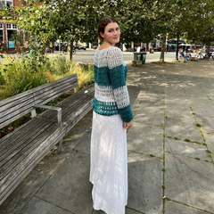 The SAGE Crochet Jumper