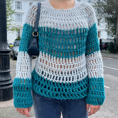 The SAGE Crochet Jumper