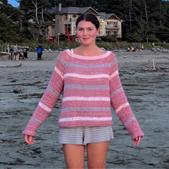 The PEONY Crochet Jumper