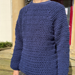 The SALVIA Crochet Jumper