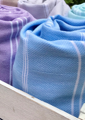 Blue Skies Hammam Towel