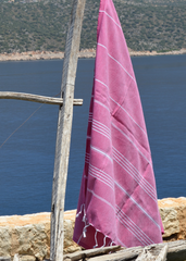 Raspberry Hammam Towel