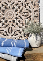 Blue Skies Hammam Towel