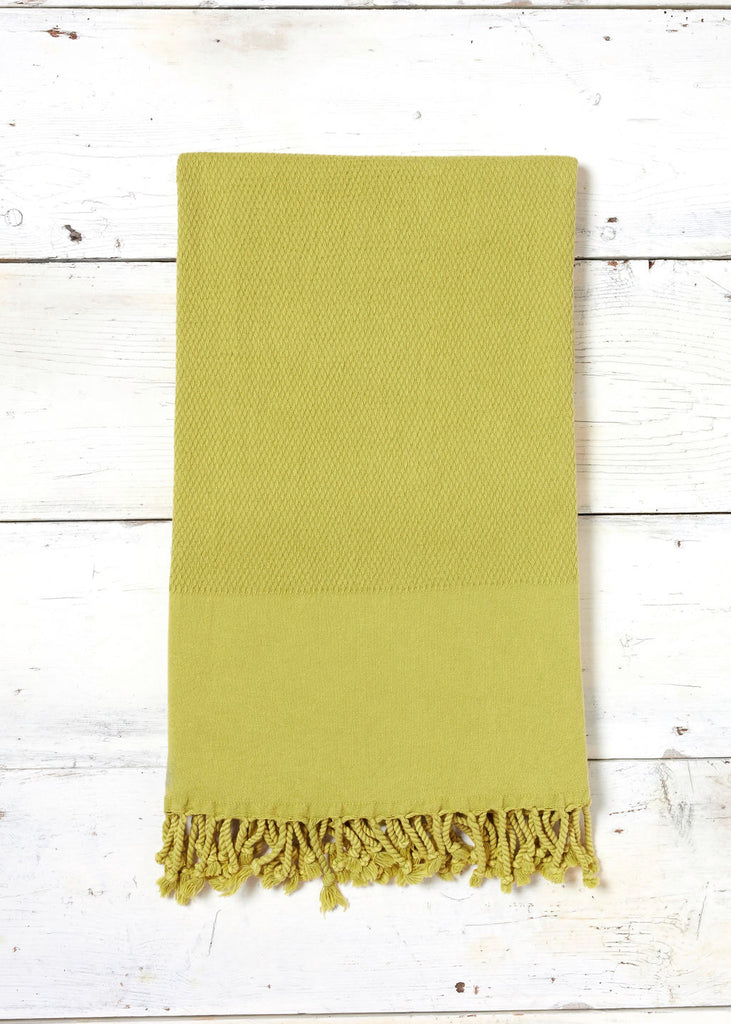 Kelp washed green hammam wrap